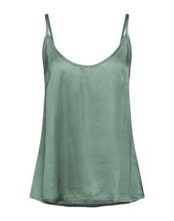 MAISON HOTEL Green Womenâs Top