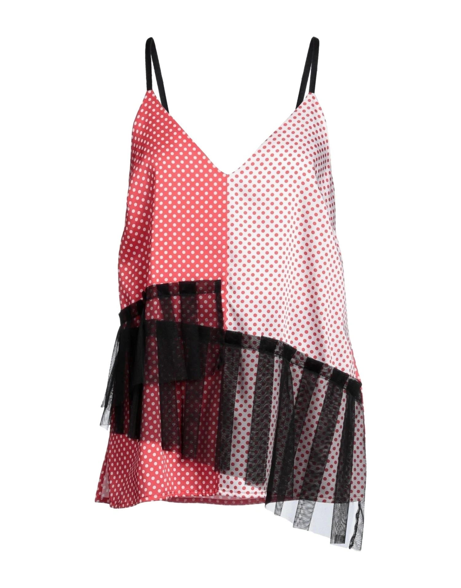 PIANURASTUDIO Red Women‘s Top 3 PIANURASTUDIO Red Women‘s Top