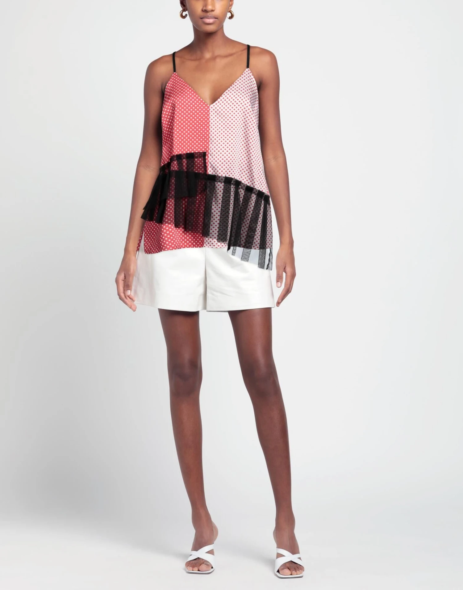 PIANURASTUDIO Red Women‘s Top 4 PIANURASTUDIO Red Women‘s Top - Image 2