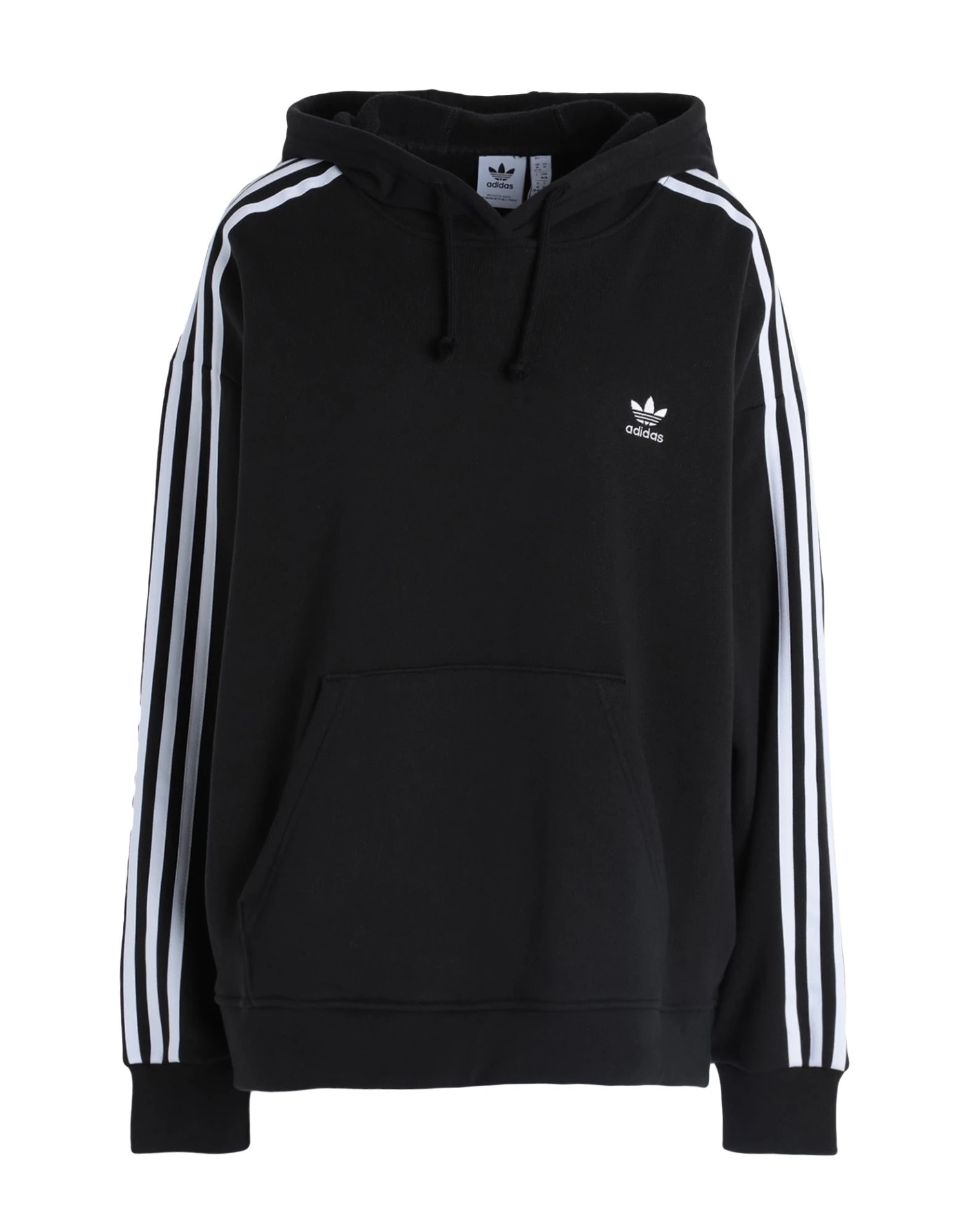 ADIDAS ORIGINALS ADICOLOR CLASSICS OVERSIZED HOODIE Black Women‘s Hooded Sweatshirt 3 ADIDAS ORIGINALS ADICOLOR CLASSICS OVERSIZED HOODIE Black Women‘s Hooded Sweatshirt