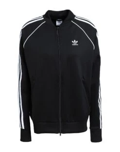 ADIDAS ORIGINALS ADICOLOR CLASSICS SST TRACK TOP Black Women‘s Sweatshirt