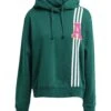 ADIDAS ORIGINALS ORIGINALS VARSITY SMALL LOGO HOODIE Green Women‘s Hooded Sweatshirt -Clothing Sales Store 10094097mh 14 f