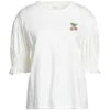 MANOUSH Ivory Women‘s T-shirt -Clothing Sales Store 10140084dk 14 f