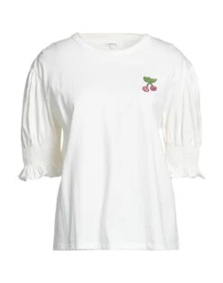 MANOUSH Ivory Women‘s T-shirt