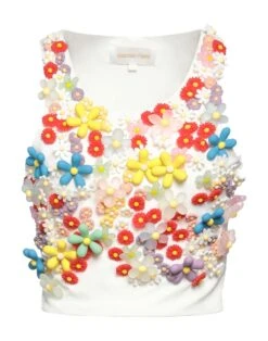 SHUSHU/TONG White Women‘s Top