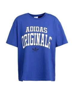 ADIDAS ORIGINALS T-Shirt Bright Blue Women‘s T-shirt