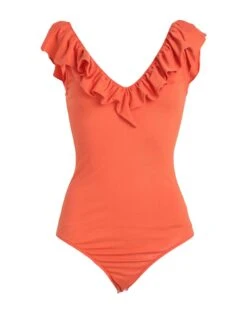 JUCCA Orange Womenâs Top