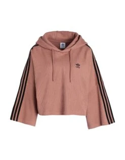 ADIDAS ORIGINALS Crop Hoodie Pastel Pink Women‘s Hooded Sweatshirt