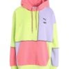 PUMA X THE RAGGED PRIEST PUMA X TRP Hoodie TR Acid Green Women‘s Hooded Sweatshirt -Clothing Sales Store 10198040iq 14 f