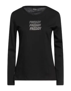 FREDDY Black Womenâs T-shirt