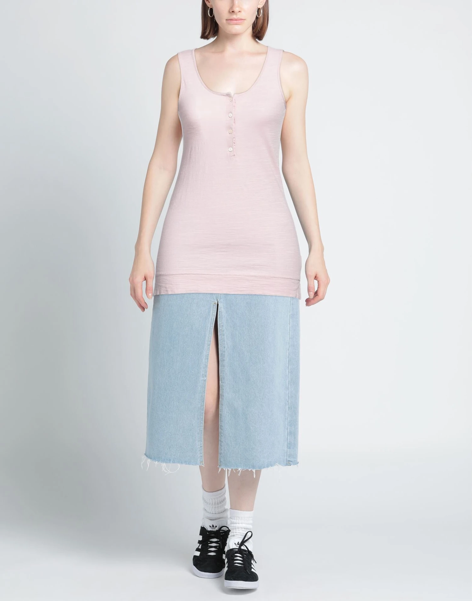 ROSSOPURO Pastel Pink Women‘s Tank Top 4 ROSSOPURO Pastel Pink Women‘s Tank Top - Image 2