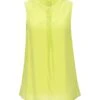 PATRIZIA PEPE Light Green Women‘s Silk Top -Clothing Sales Store 12520911ap 14 f