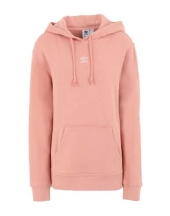 ADIDAS ORIGINALS HOODIE Salmon Pink Women‘s Hooded Sweatshirt