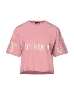 EA7 Pink Women‘s T-shirt