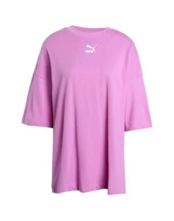 PUMA Classics Oversized Tee Mauve Women‘s Basic T-shirt