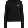 TRUE RELIGION Black Women‘s Hooded Sweatshirt -Clothing Sales Store 12966447os 14 f