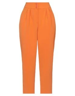 VICOLO Orange Women‘s Casual Pants