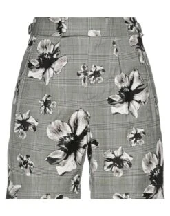 NEIL BARRETT Grey Women‘s Shorts & Bermuda