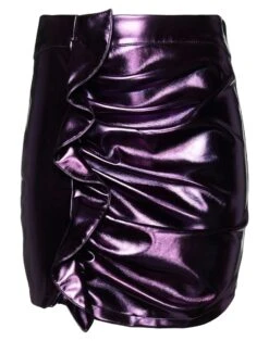 MARC ELLIS Purple Women‘s Mini Skirt