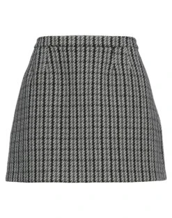 Redvalentino Grey Women‘s Mini Skirt
