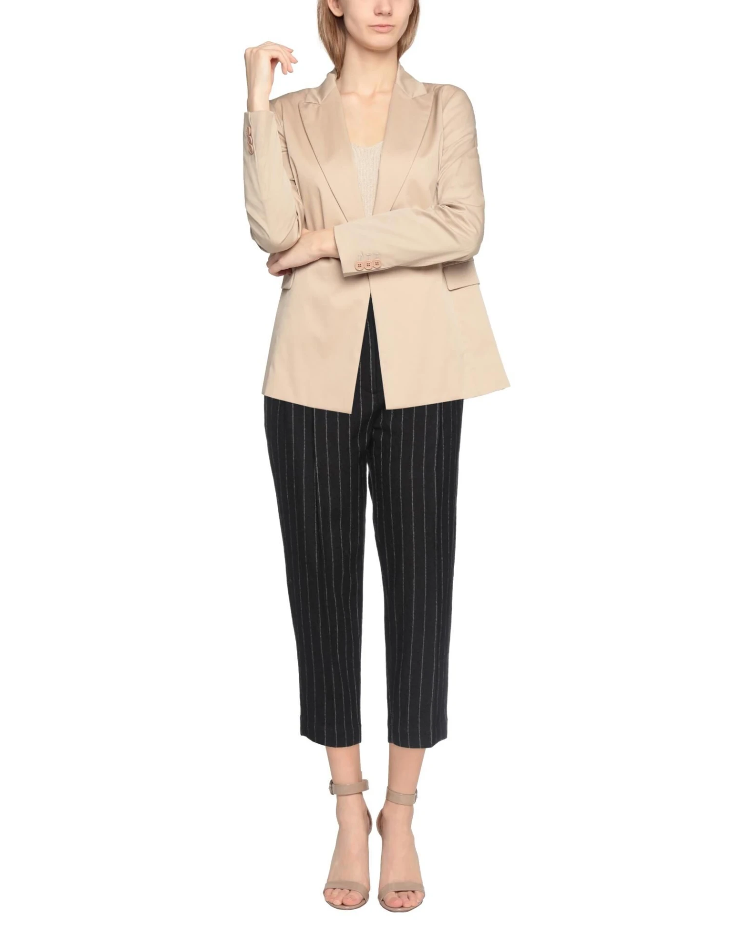 LORENA ANTONIAZZI Dark Brown Women‘s Casual Pants 4 LORENA ANTONIAZZI Dark Brown Women‘s Casual Pants - Image 2