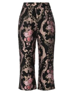 FOR LOVE & LEMONS Black Women‘s Cropped Pants & Culottes