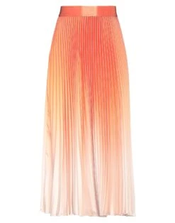 SHERRY BE Orange Women‘s Midi Skirt