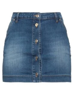 CARLA G. Blue Women‘s Denim Skirt