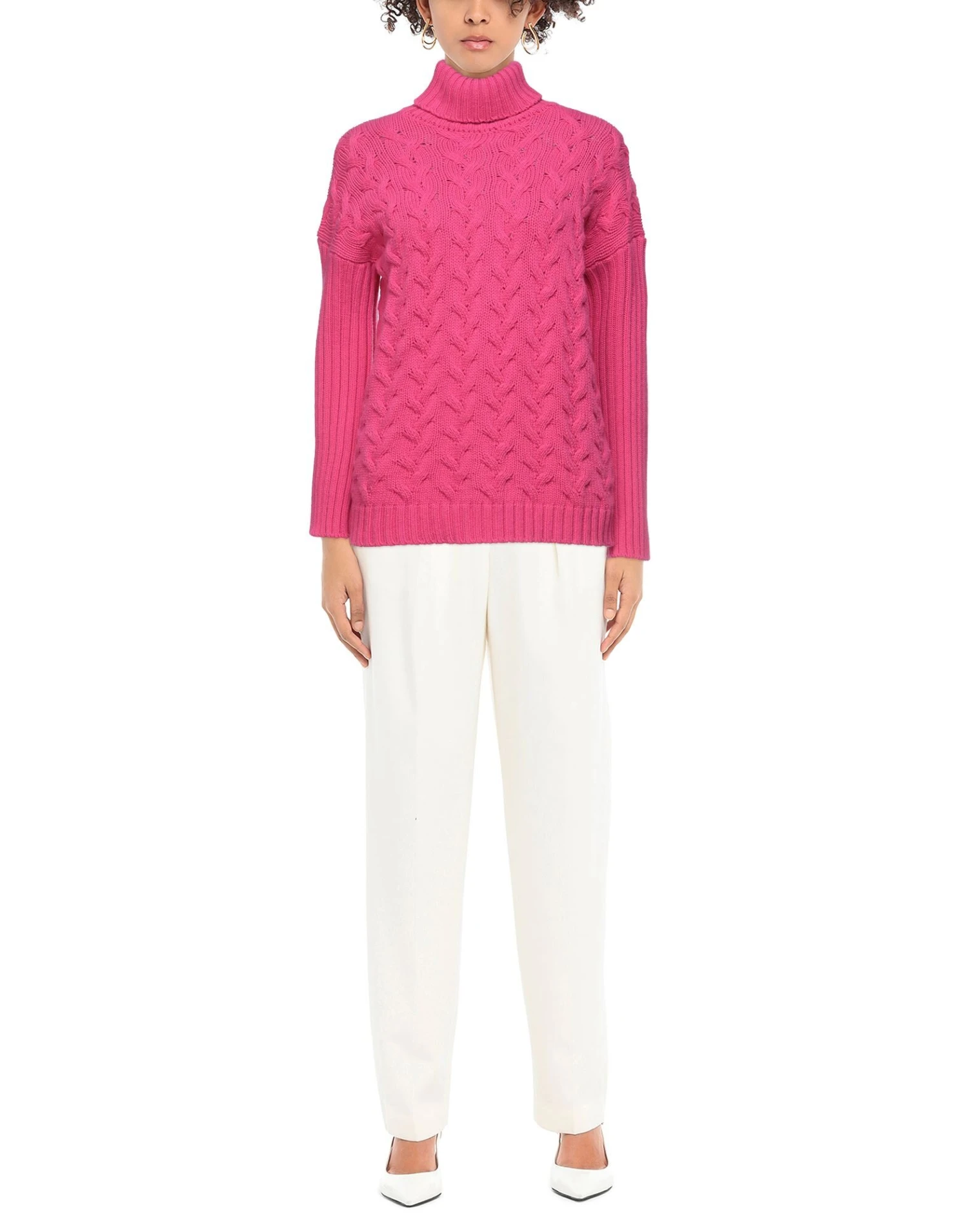 PETER STEÍN Fuchsia Women‘s Turtleneck 4 PETER STEÍN Fuchsia Women‘s Turtleneck - Image 2