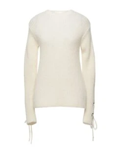 ..,MERCI Ivory Women‘s Sweater