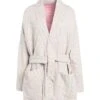 NIKE W NY TF LUXE COZY FLC TOP Ivory Women‘s Cardigan -Clothing Sales Store 14295763wr 14 f