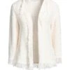 KAOS JEANS Cream Women‘s Cardigan -Clothing Sales Store 14346362hw 14 f