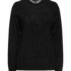 EMPORIO ARMANI Black Women‘s Sweater 2 EMPORIO ARMANI Black Women‘s Sweater -Clothing Sales Store 14352812tg 14 f
