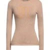 BOUTIQUE De La FEMME Light Brown Women‘s Sweater -Clothing Sales Store 14353407tq 14 f