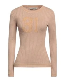 BOUTIQUE De La FEMME Light Brown Women‘s Sweater