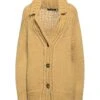 IRIS VON ARNIM Mustard Women‘s Cardigan -Clothing Sales Store 14354357oh 14 f