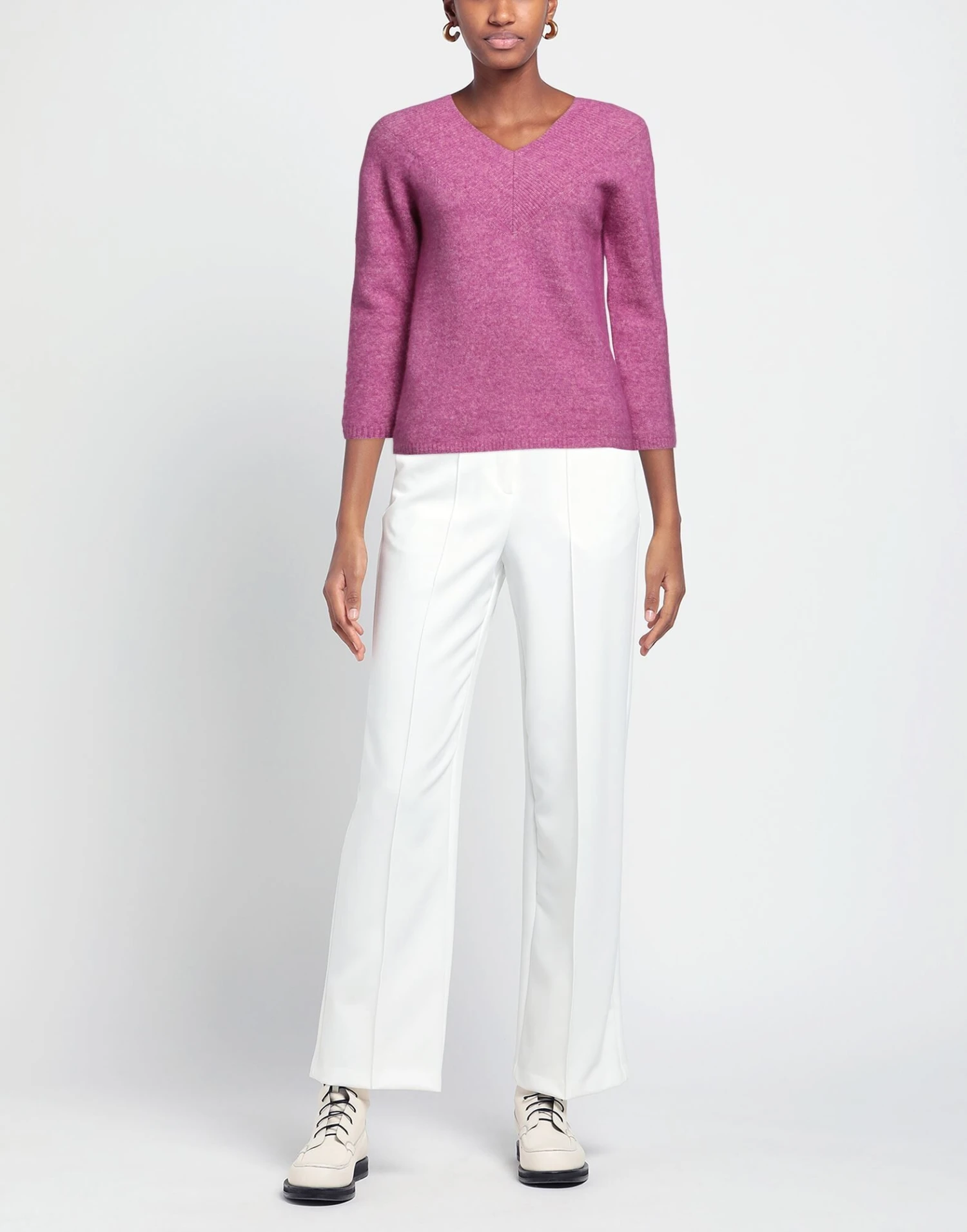 KANGRA Fuchsia Women‘s Sweater 4 KANGRA Fuchsia Women‘s Sweater - Image 2