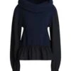 SEMICOUTURE Midnight Blue Women‘s Turtleneck