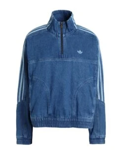 ADIDAS ORIGINALS TRACK TOP Blue Women‘s Sweatshirt