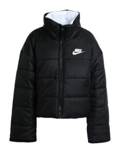 NIKE W NSW TF RPL CLSSC HD JKT VENR Black Women‘s Shell Jacket