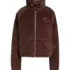NIKE W NSW AIR TF CORD WNTR JKT Brown Women‘s Shell Jacket -Clothing Sales Store 16194283nx 14 f