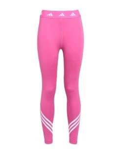 ADIDAS Adidas Techfit 3 Stripes Tight Fuchsia Women‘s Leggings