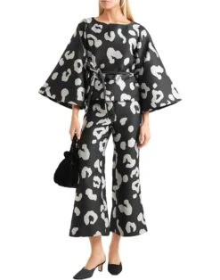 MERCHANT ARCHIVE Black Women‘s Casual Pants -Clothing Sales Store 30006324sa 14 e