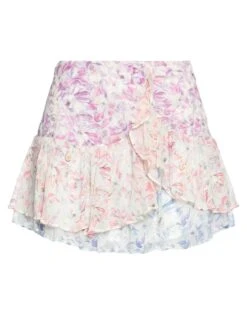 LOVESHACKFANCY Mauve Women‘s Mini Skirt