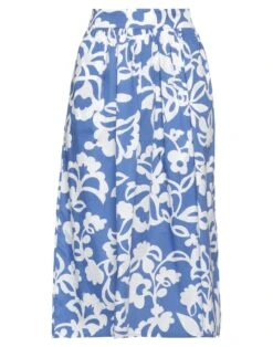 NENETTE Light Blue Women‘s Midi Skirt