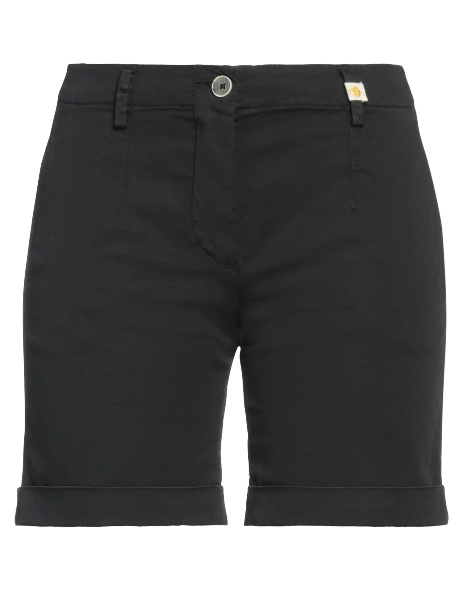 TELERIA ZED Black Women‘s Shorts & Bermuda 3 TELERIA ZED Black Women‘s Shorts & Bermuda