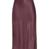 SECOND FEMALE Deep Purple Women‘s Midi Skirt -Clothing Sales Store 30036283ru 14 f