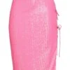 ROTATE BIRGER CHRISTENSEN Fuchsia Women‘s Midi Skirt