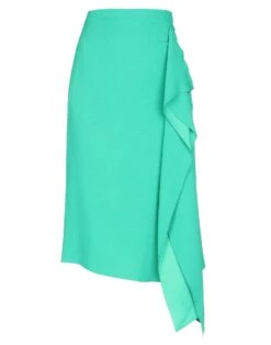 ROCHAS Green Women‘s Midi Skirt