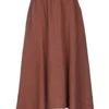 ALPHA STUDIO Brown Women‘s Midi Skirt -Clothing Sales Store 35423912pe 14 f
